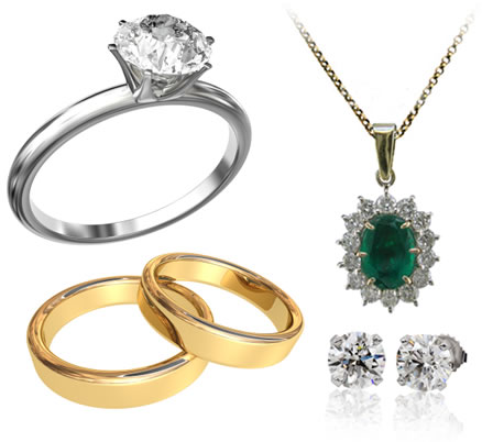 Diamond and Gem Set Jewellery